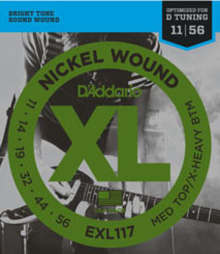 D'Addario EXL117 'Medium Top/Extra-Heavy Bottom'